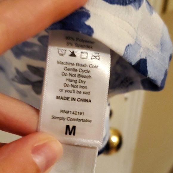 Lularoe Long Sleeve floral top - Picture 3 of 6